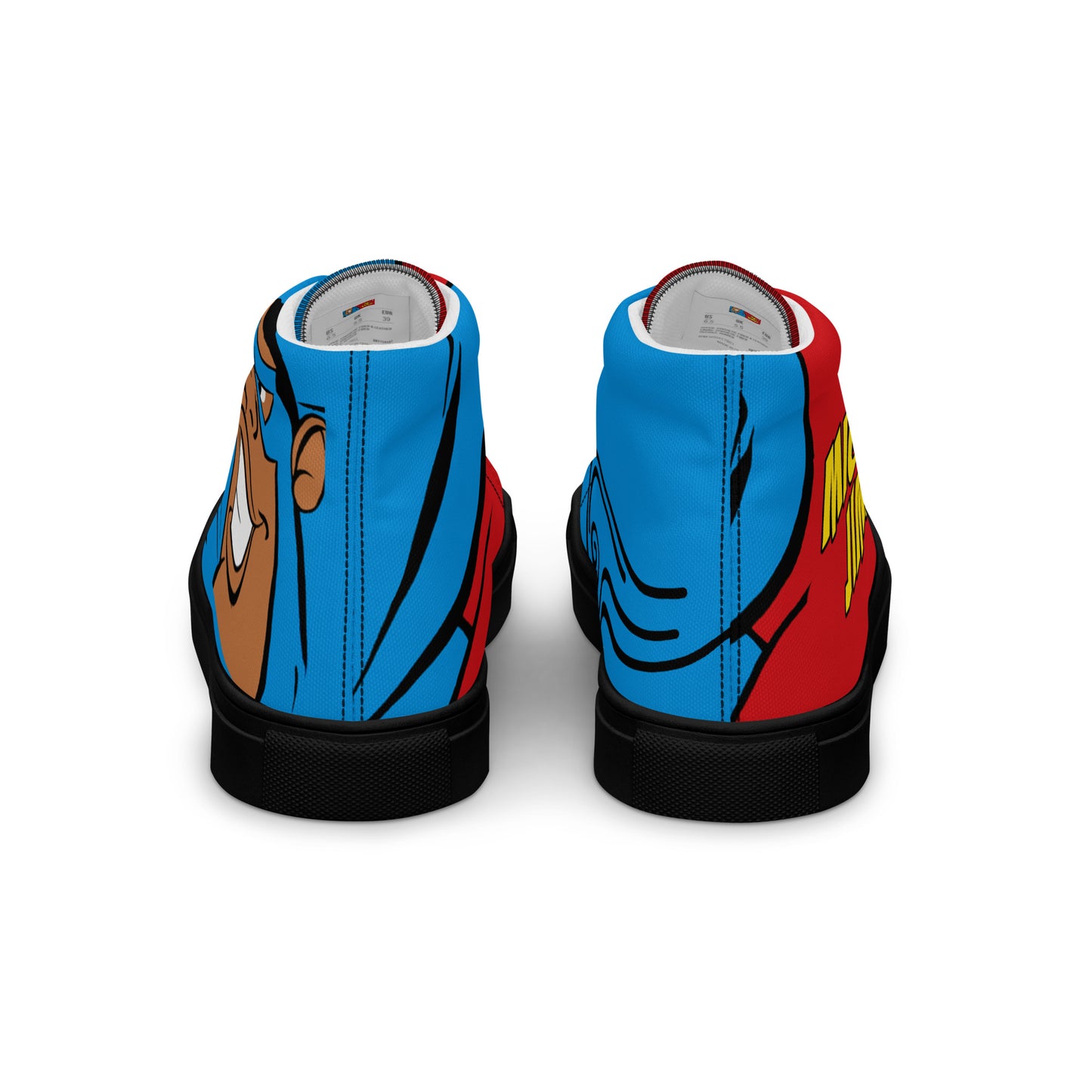 MIGHTY JIM Men’s high top canvas shoes