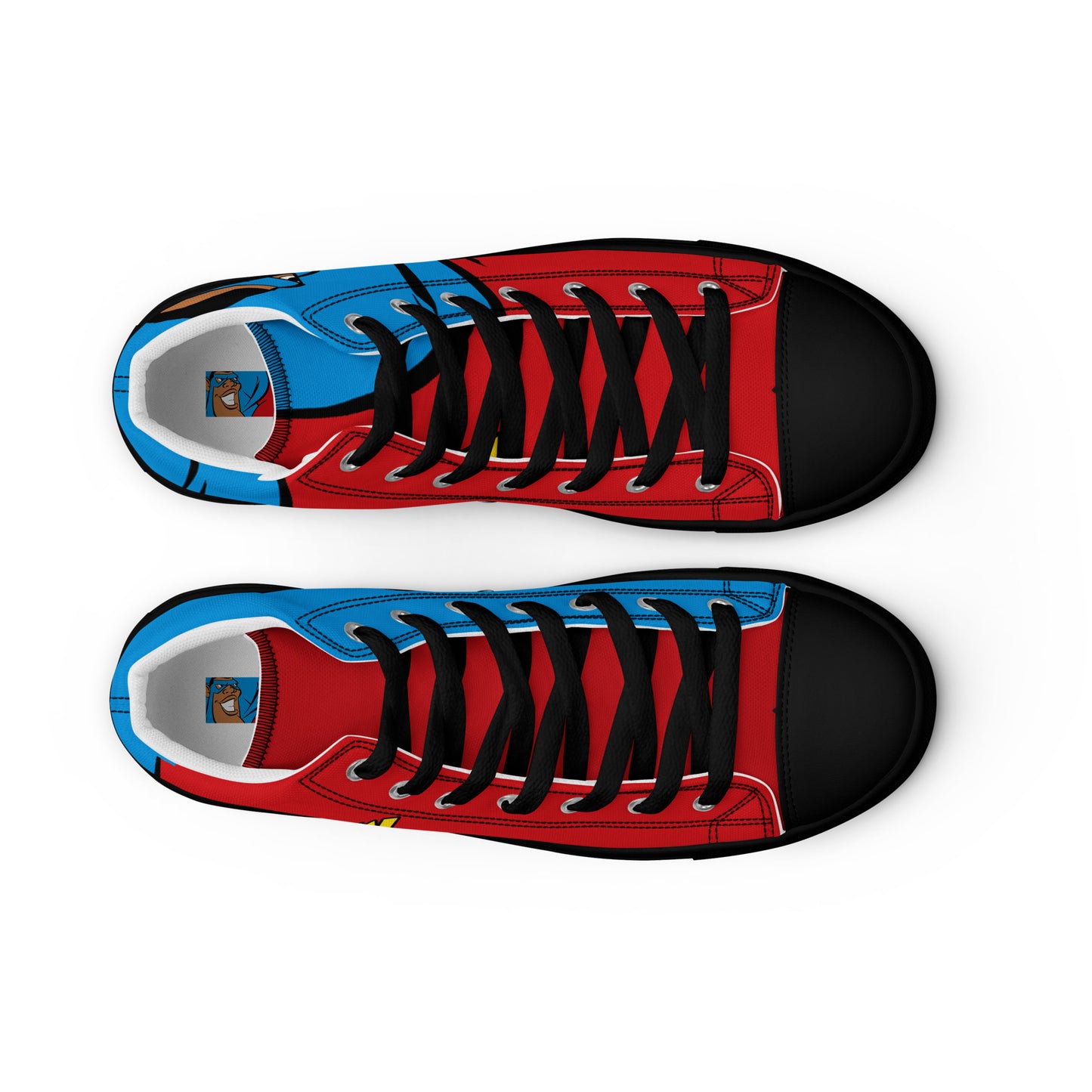MIGHTY JIM Men’s high top canvas shoes