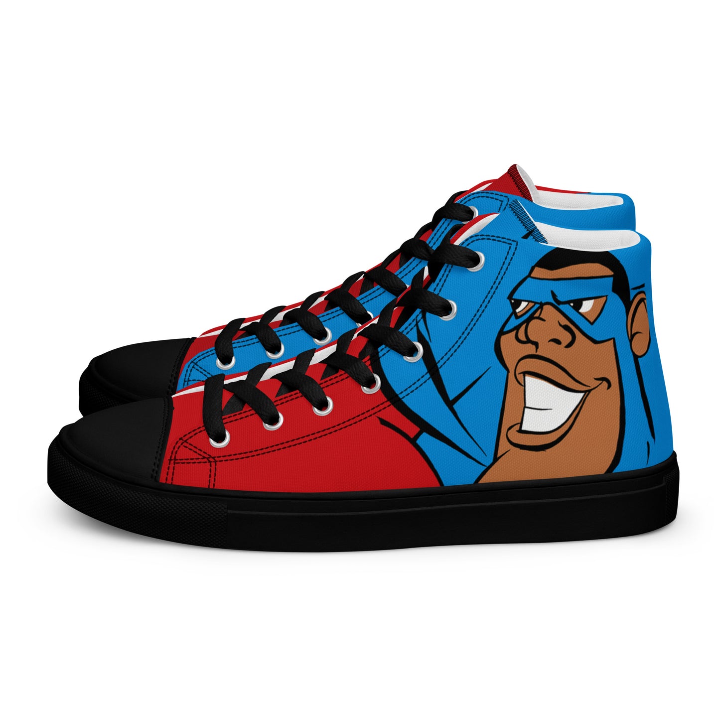 MIGHTY JIM Men’s high top canvas shoes
