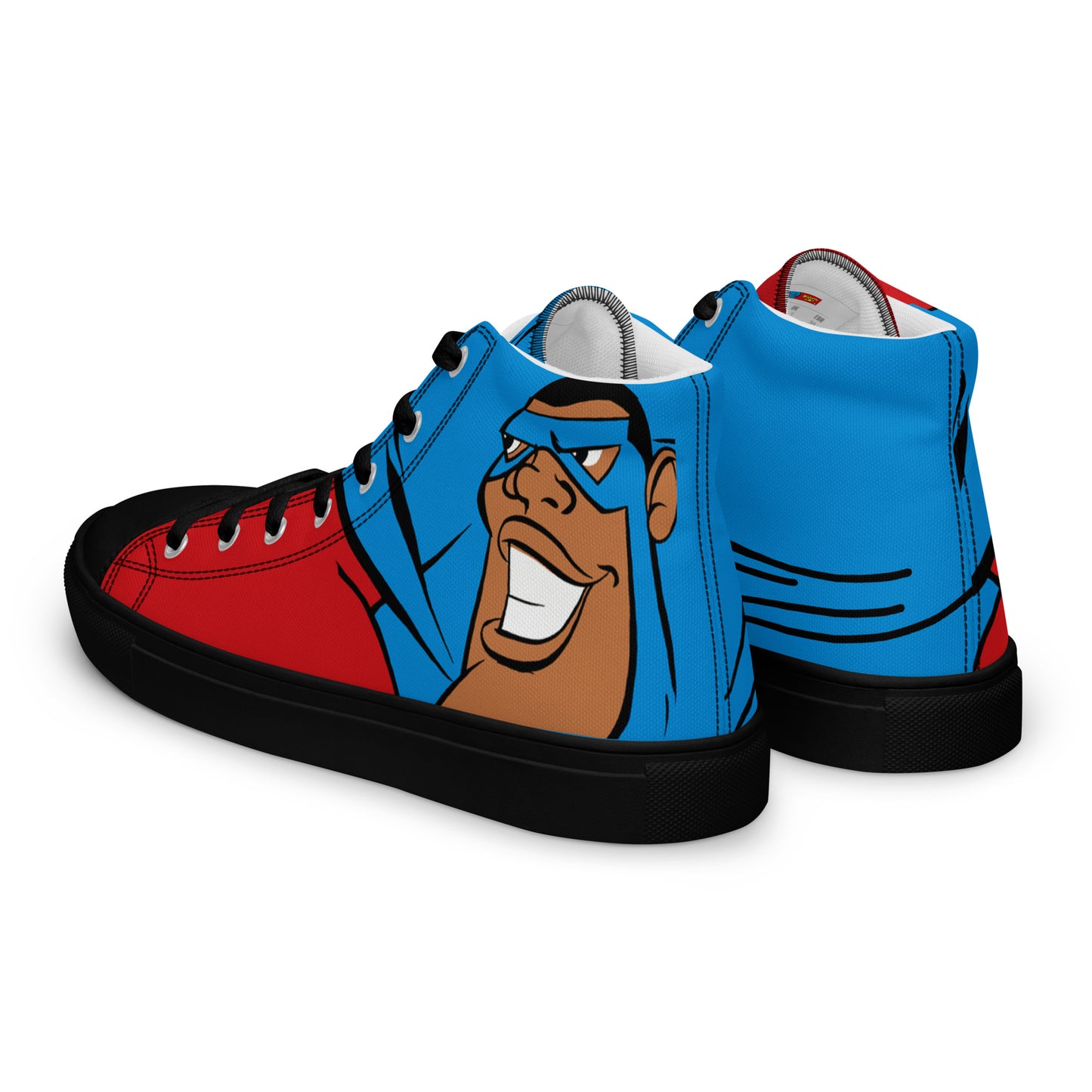 MIGHTY JIM Men’s high top canvas shoes