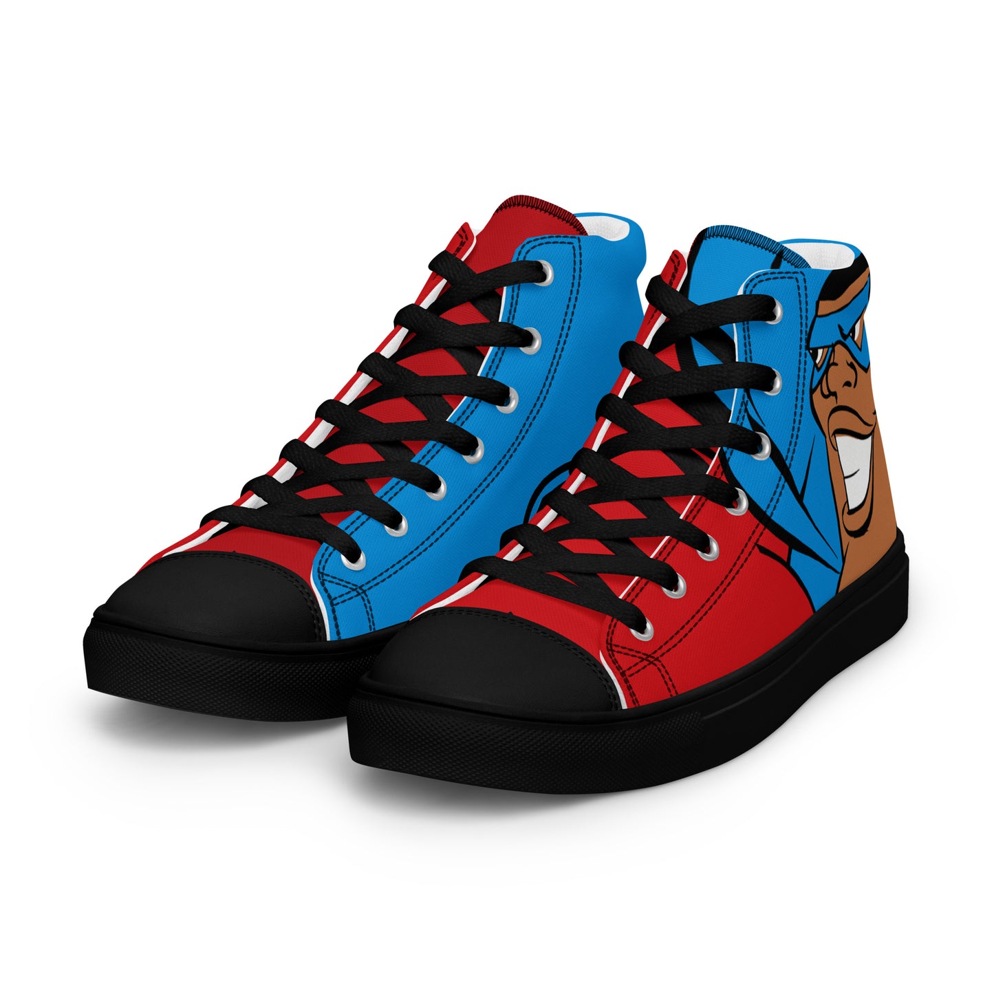 MIGHTY JIM Men’s high top canvas shoes