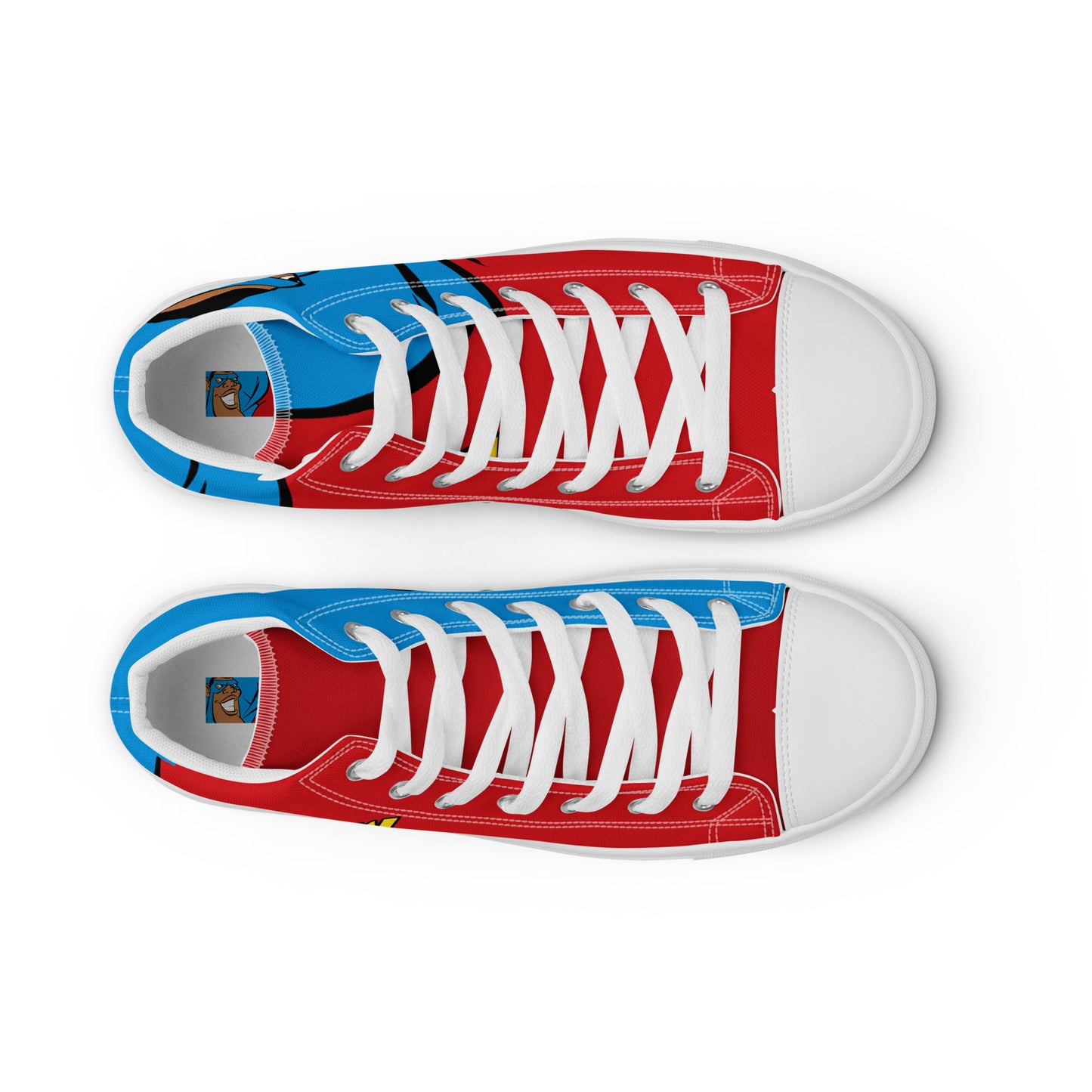 MIGHTY JIM Men’s high top canvas shoes