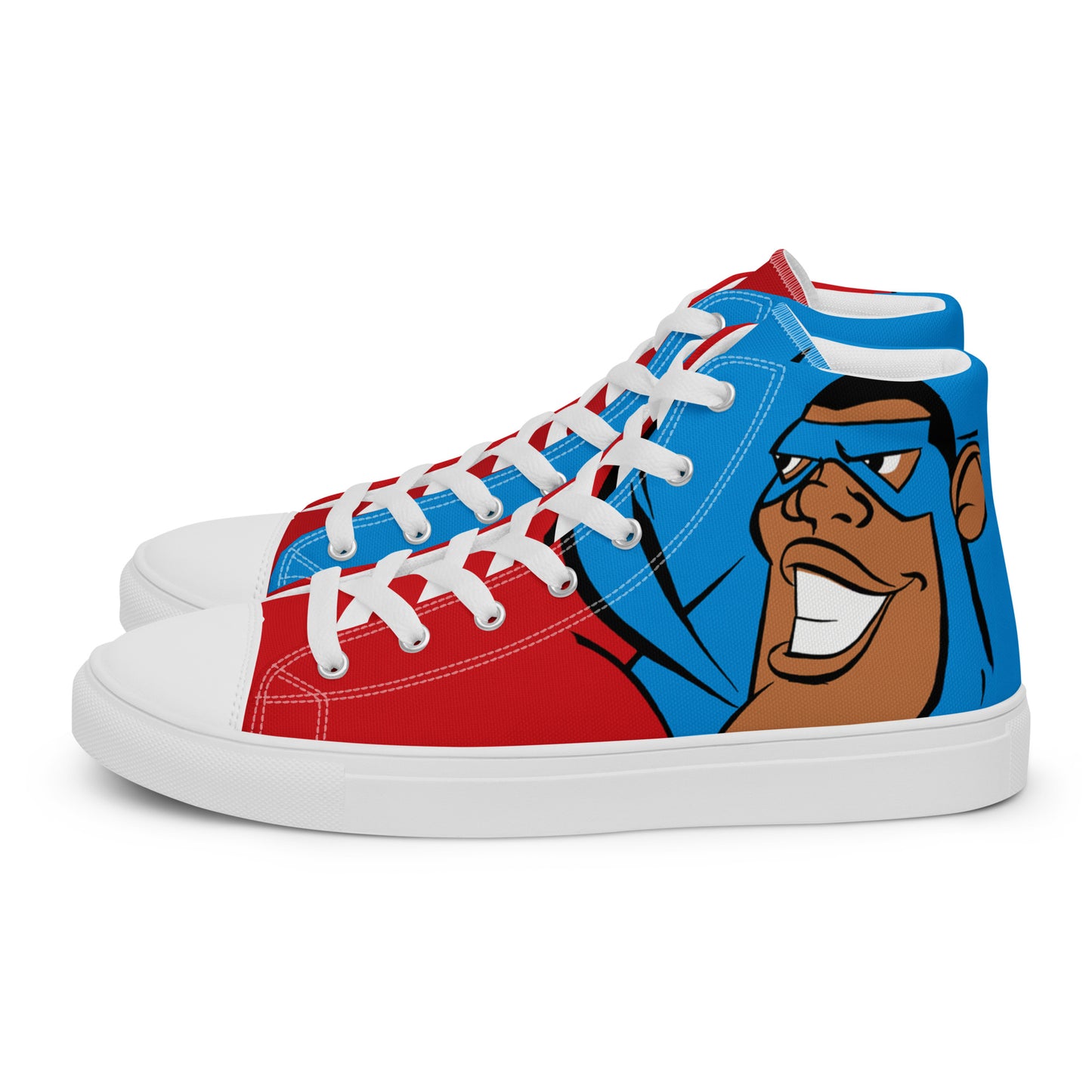 MIGHTY JIM Men’s high top canvas shoes