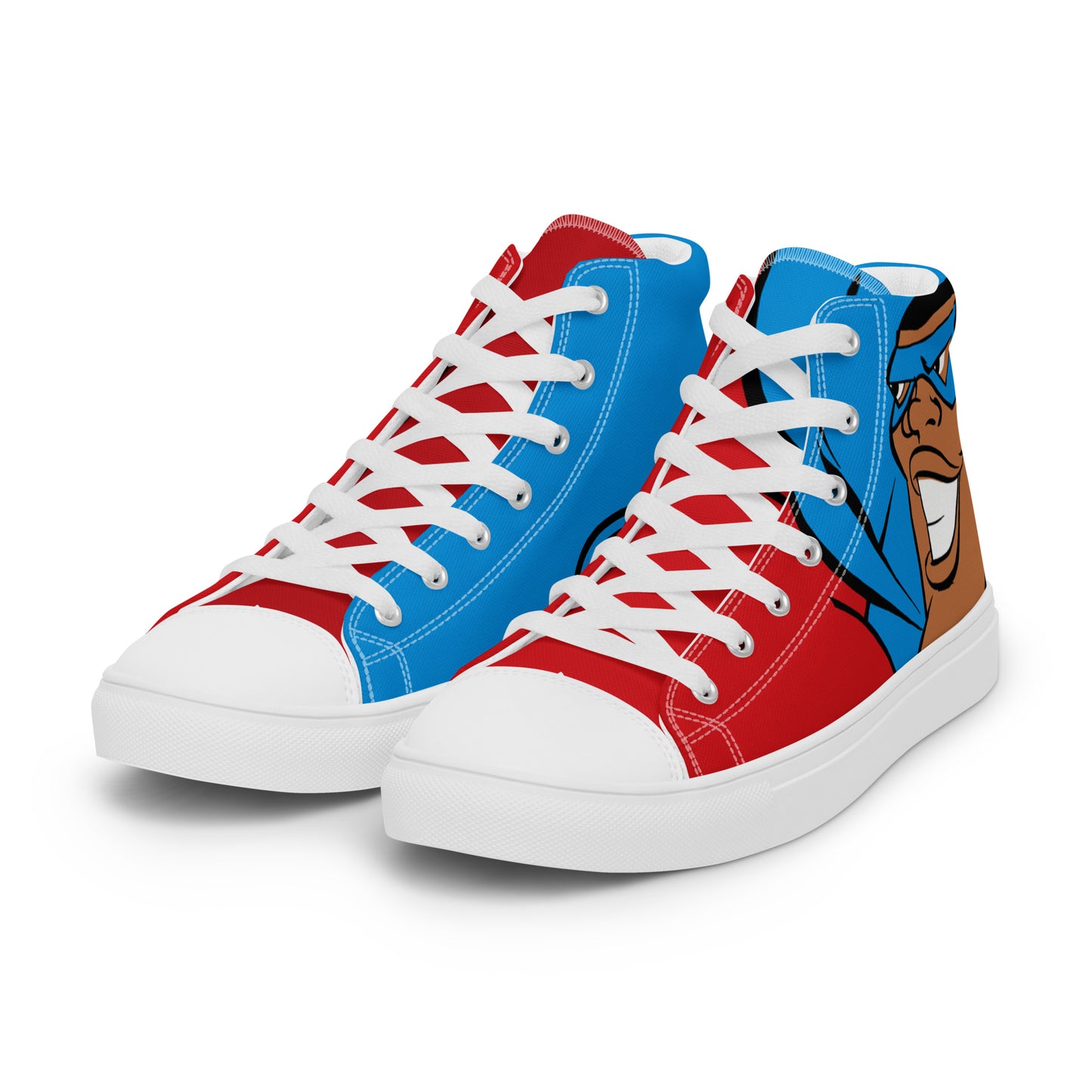 MIGHTY JIM Men’s high top canvas shoes