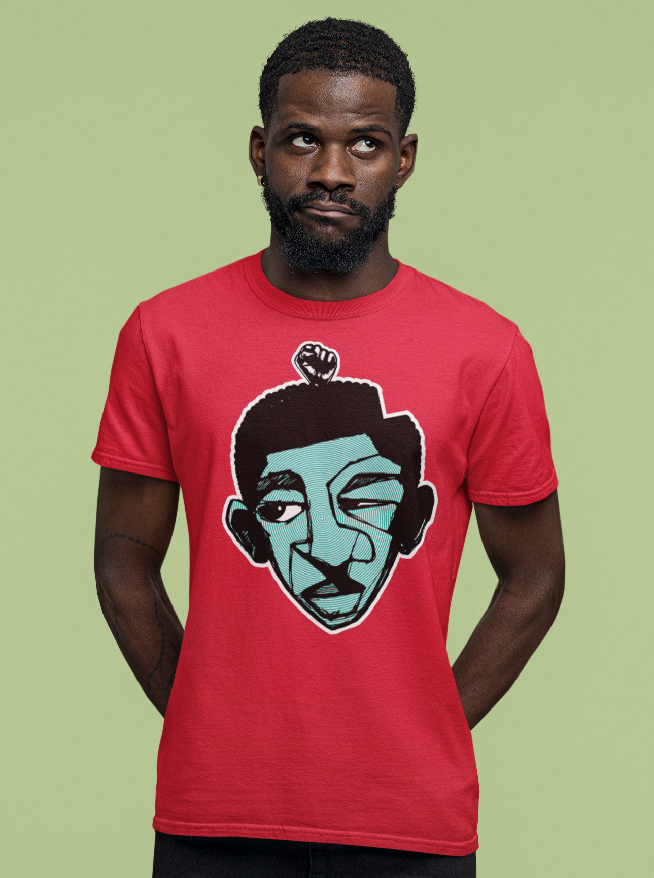 The Bay Face Unisex t-shirt