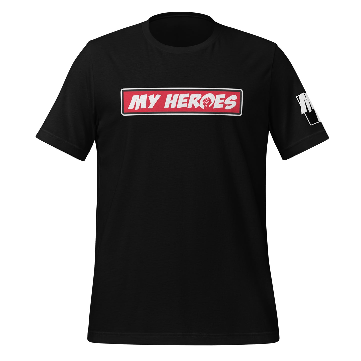 MY HEROES LOGO (RED) T-Shirt