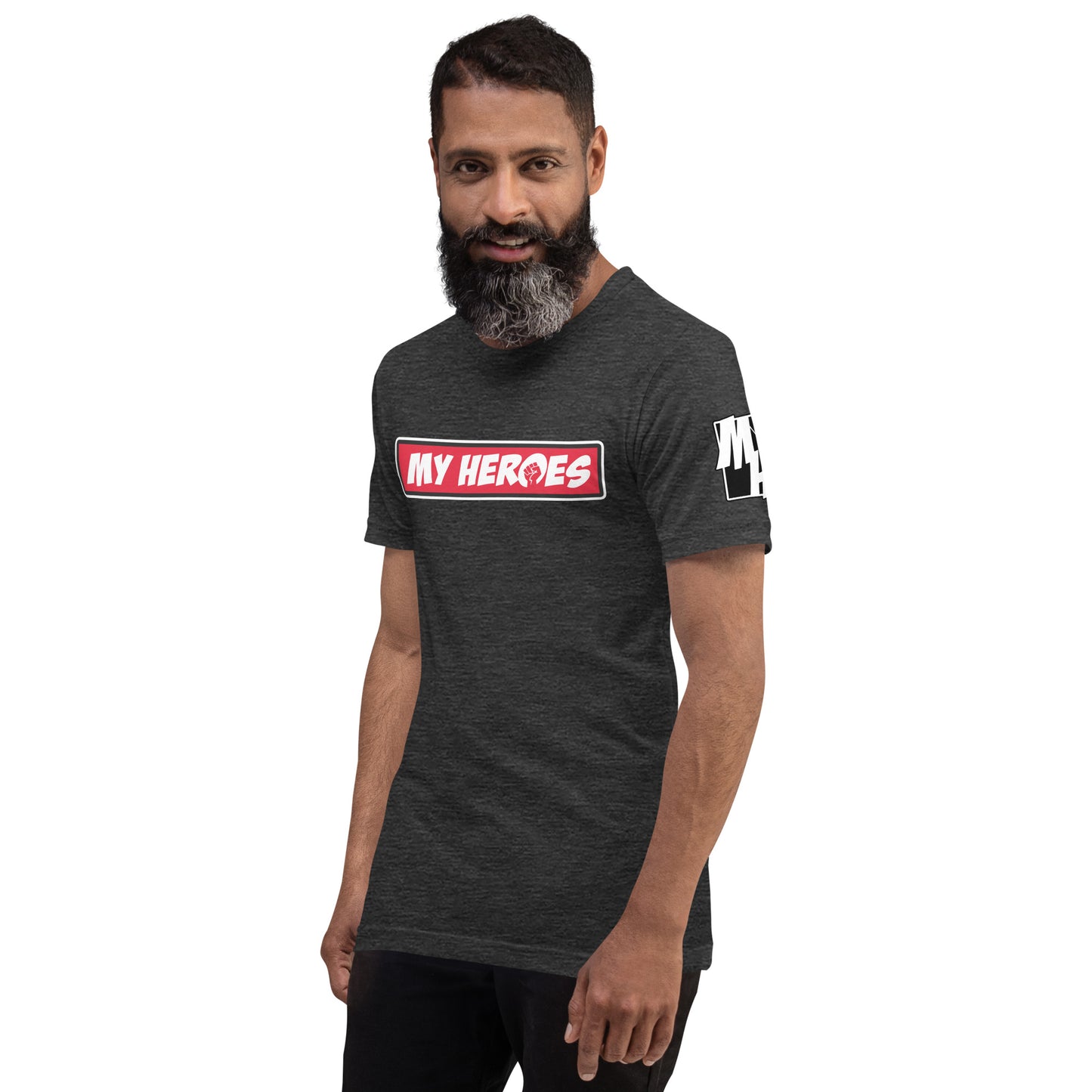 MY HEROES LOGO (RED) T-Shirt