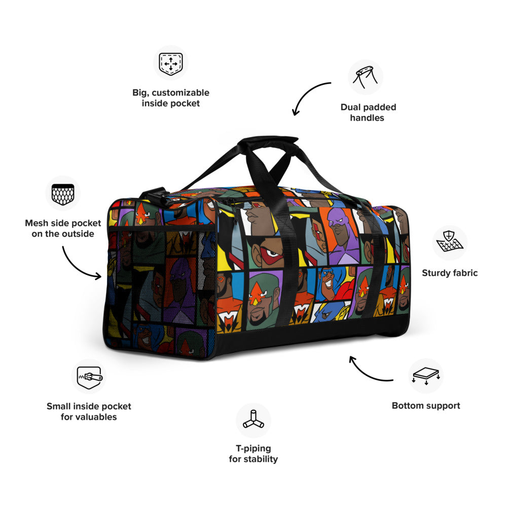 MY HEROES Duffle bag