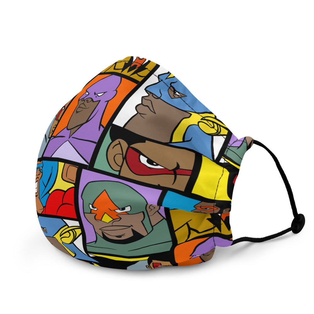 MY HEROES Premium face mask