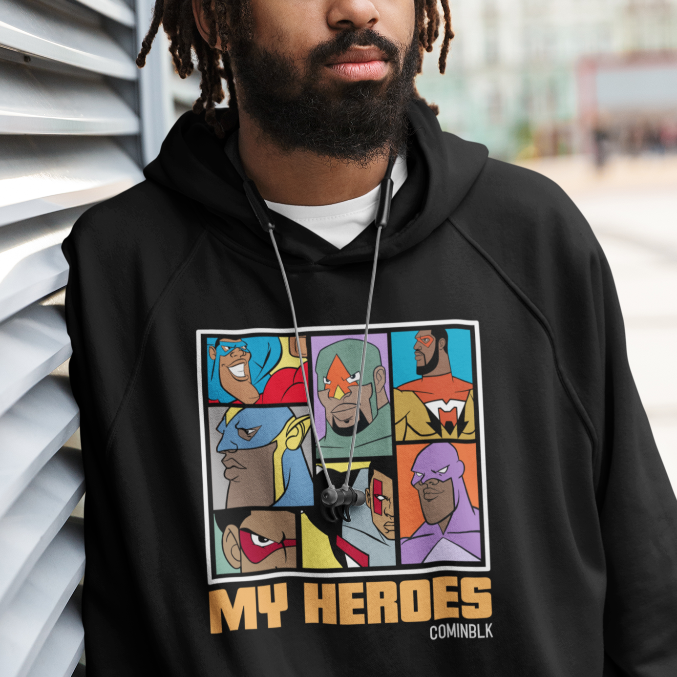 MY HEROES (TEAM UP) HOODIE