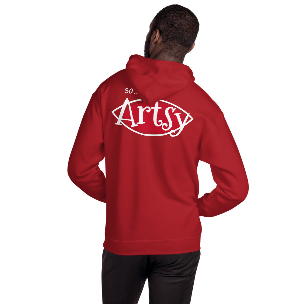 So... Artsy Unisex Hoodie