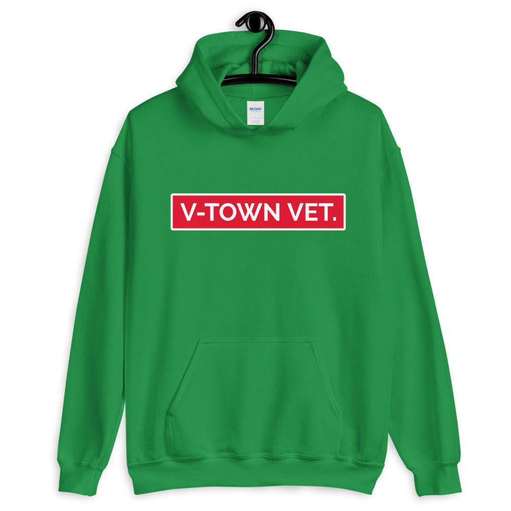 V-Town Vet./Vallejo (front & back images) Unisex Hoodie