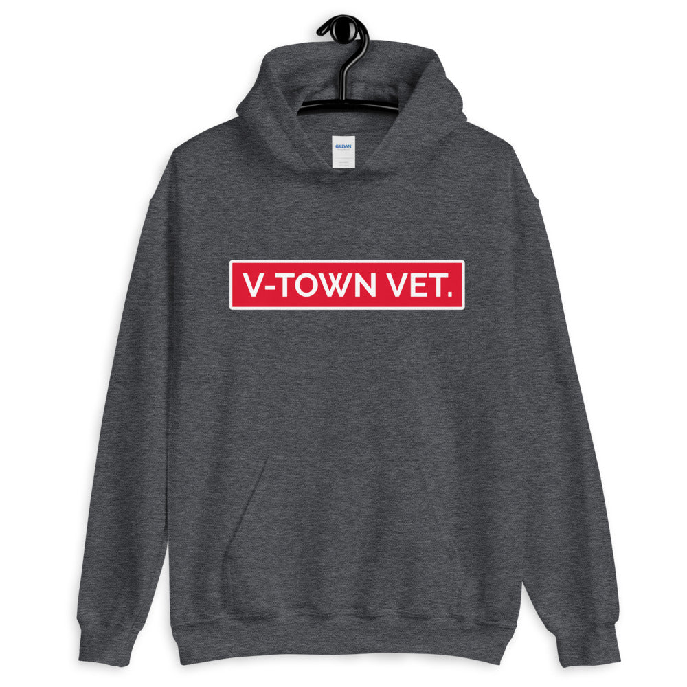 V-Town Vet./Vallejo (front & back images) Unisex Hoodie