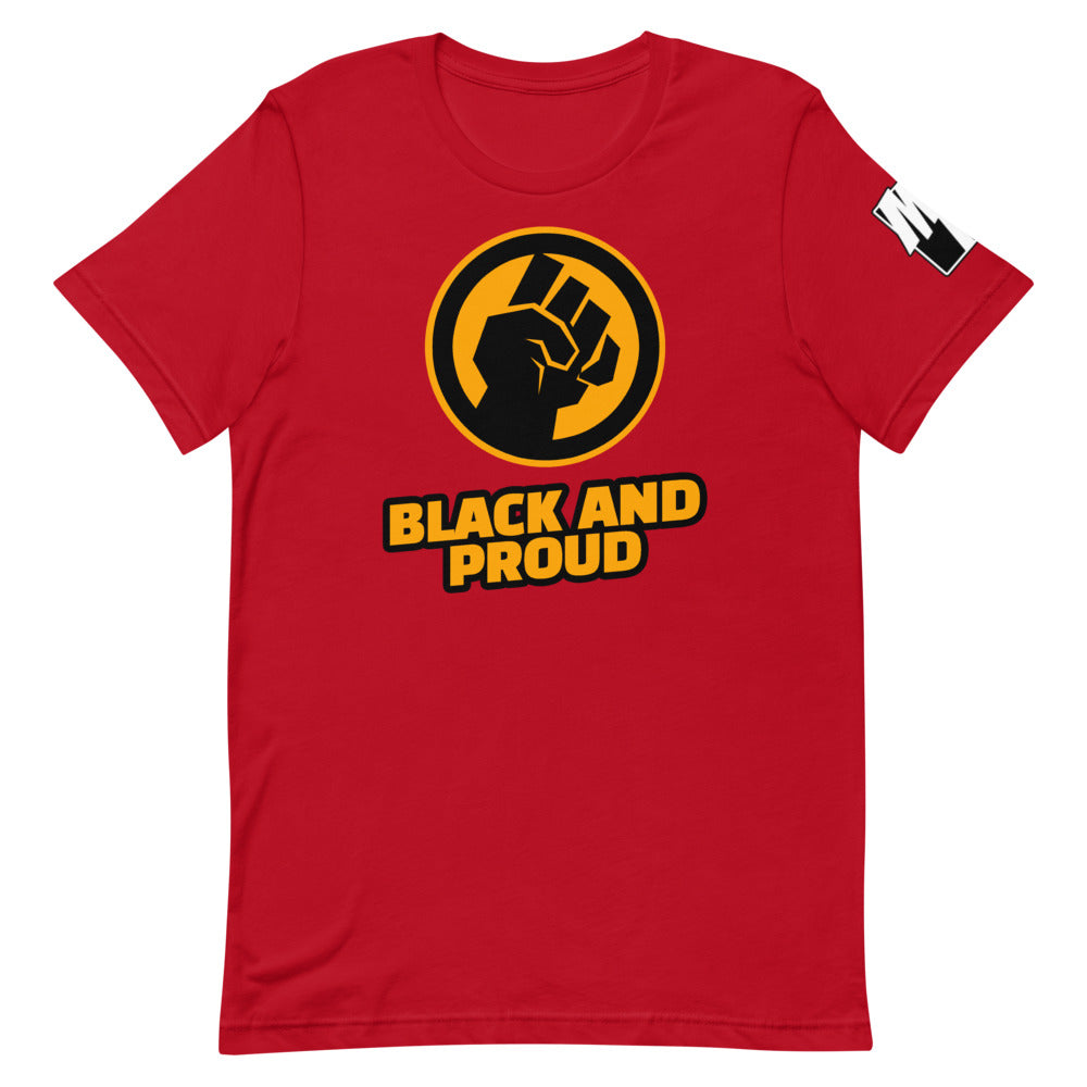 Black and Proud Unisex T-Shirt