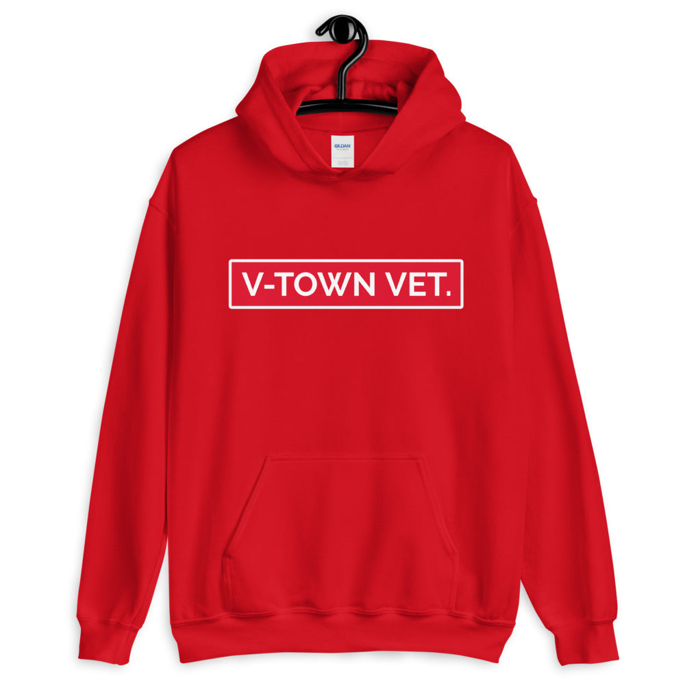 V-Town Vet./Vallejo (front & back images) Unisex Hoodie