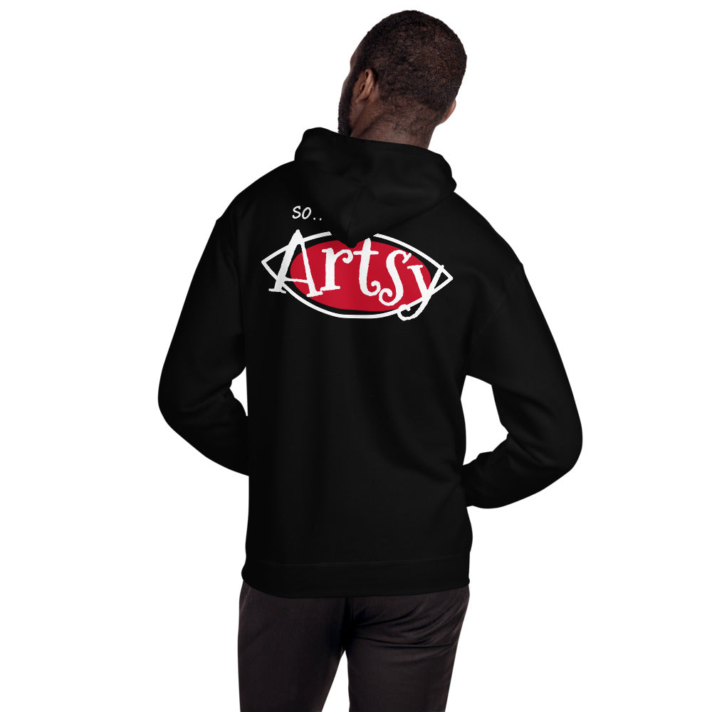 So... Artsy Unisex Hoodie