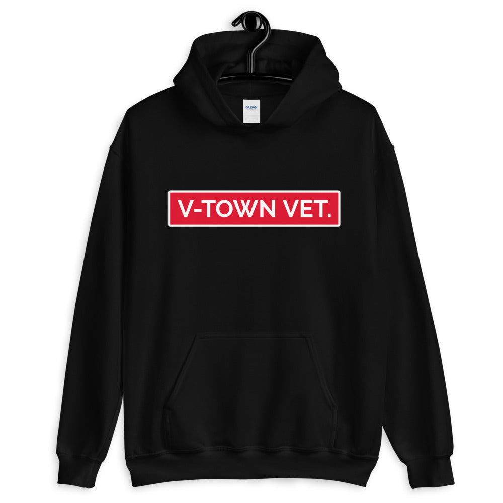 V-Town Vet./Vallejo (front & back images) Unisex Hoodie