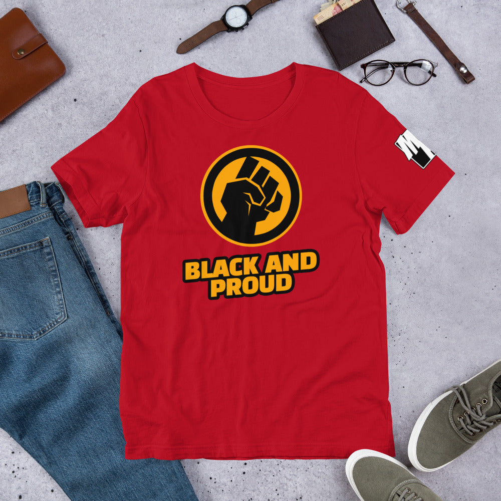 Black and Proud Unisex T-Shirt