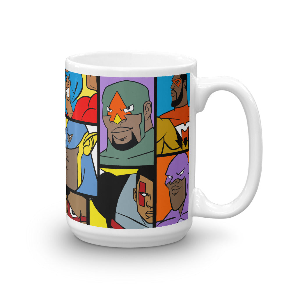 MY HEROES ALL OVER (TEAM UP) MUG