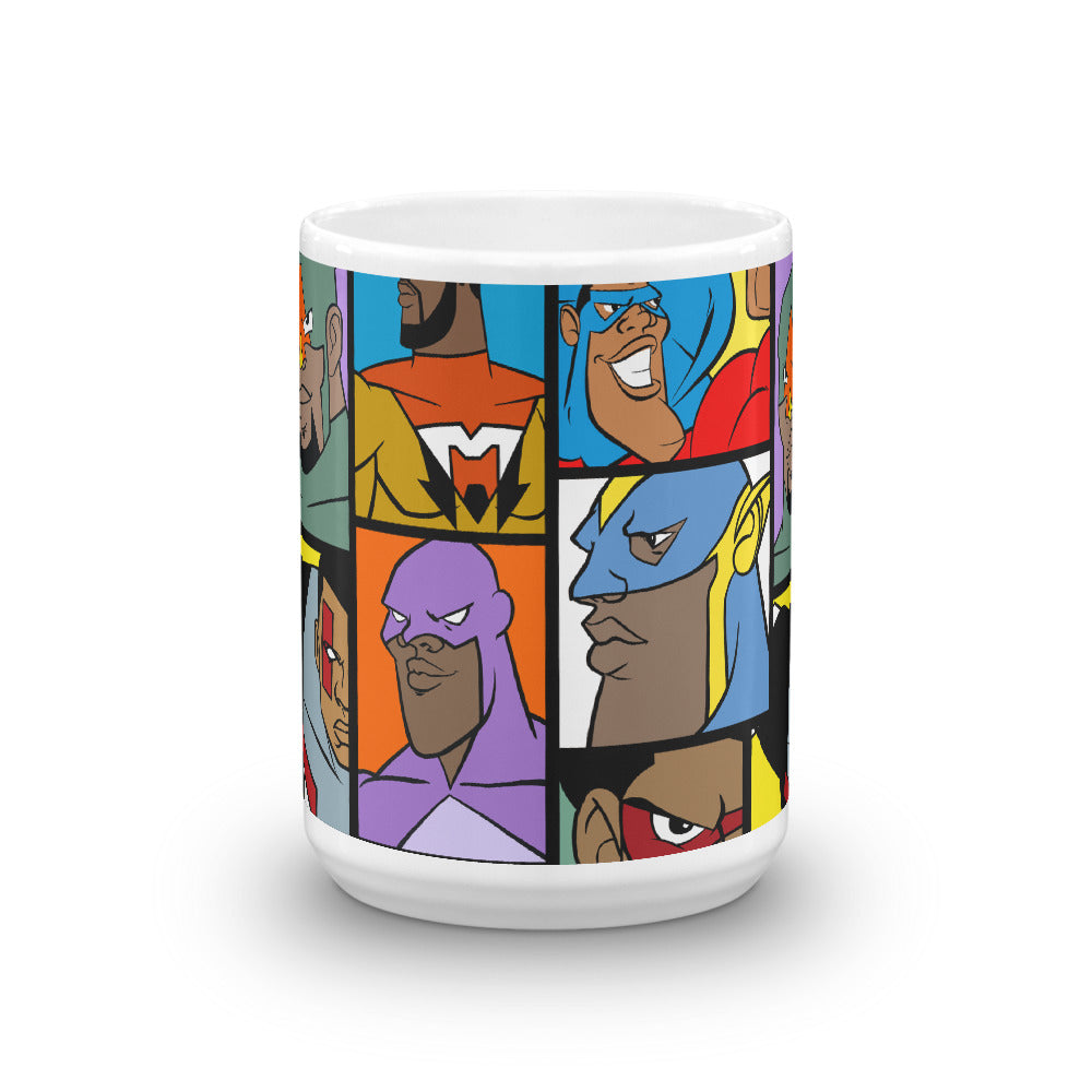 MY HEROES ALL OVER (TEAM UP) MUG