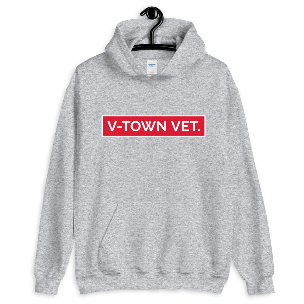 V-Town Vet./Vallejo (front & back images) Unisex Hoodie