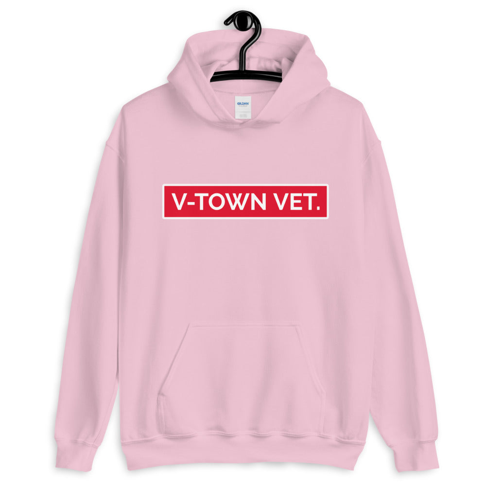 V-Town Vet./Vallejo (front & back images) Unisex Hoodie