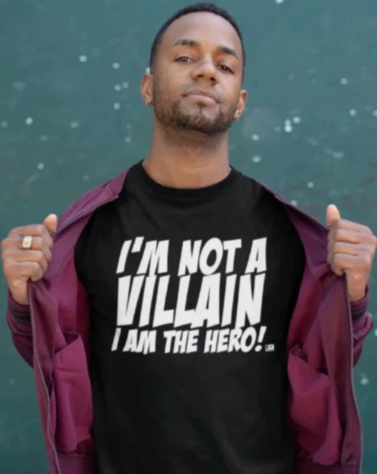 Villain t shirt hot sale