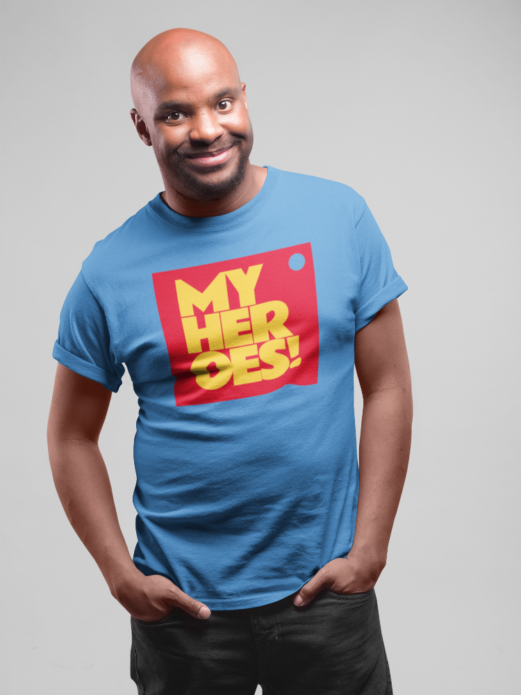 MY HEROES (TAG) TEE
