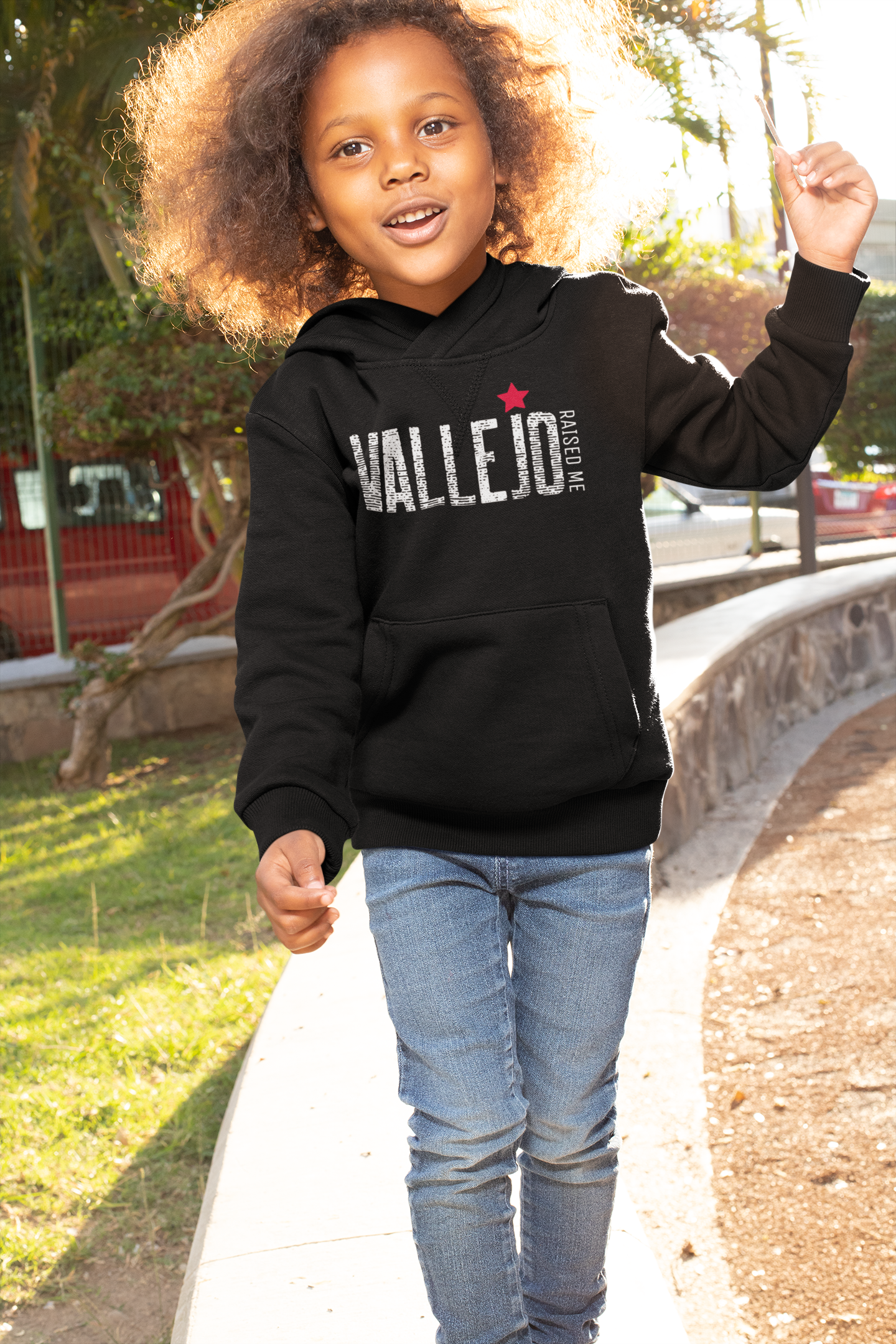 Vallejo Raised Me Kids Hoodie