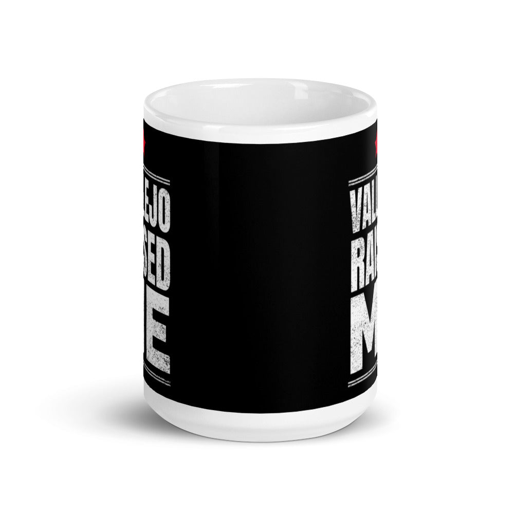 VALLEJO RAISED ME (BLOCK) glossy mug