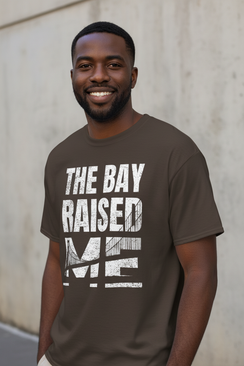 The Bay Raised Me Noir - classic tee