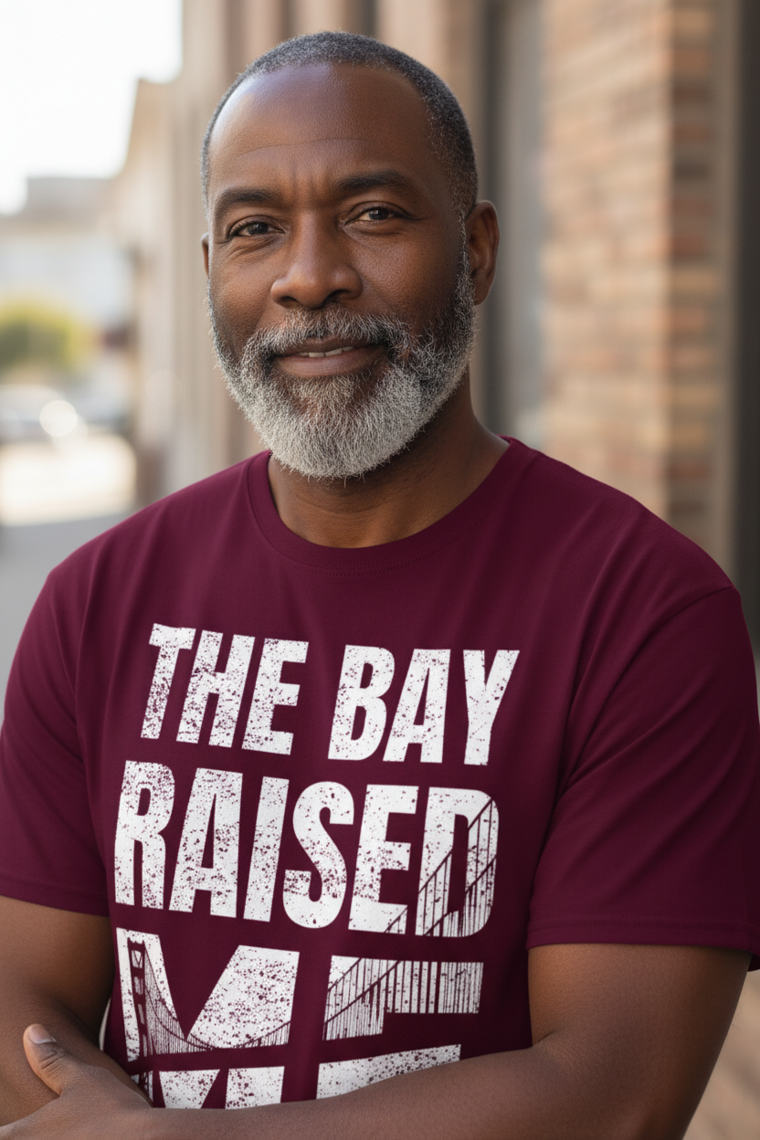 The Bay Raised Me Noir - classic tee