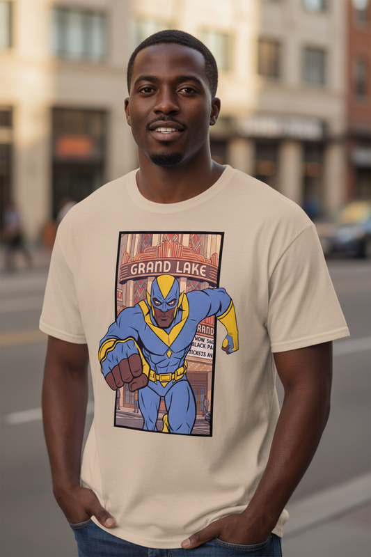 Flow 08 in action - classic tee
