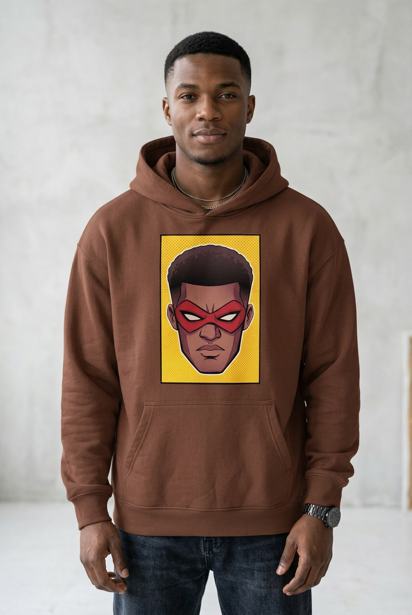 FURY HEADSHOT - OVERSIZED HOODIE