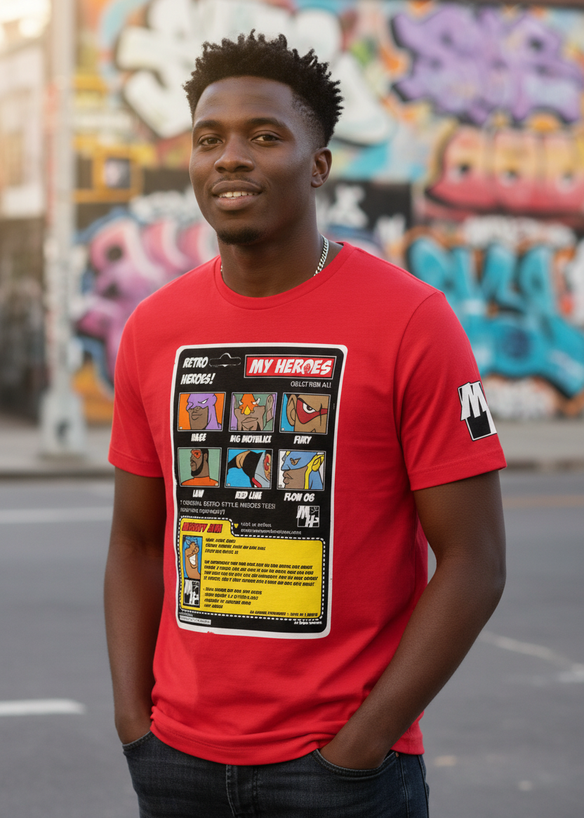 MY HEROES (BACKBOARD) T-Shirt