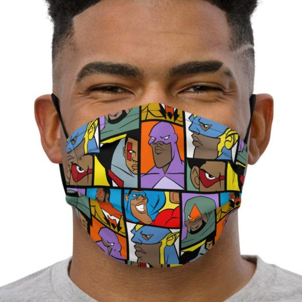 MY HEROES Premium face mask