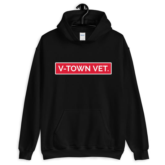 V-Town Vet./Vallejo (front & back images) Unisex Hoodie