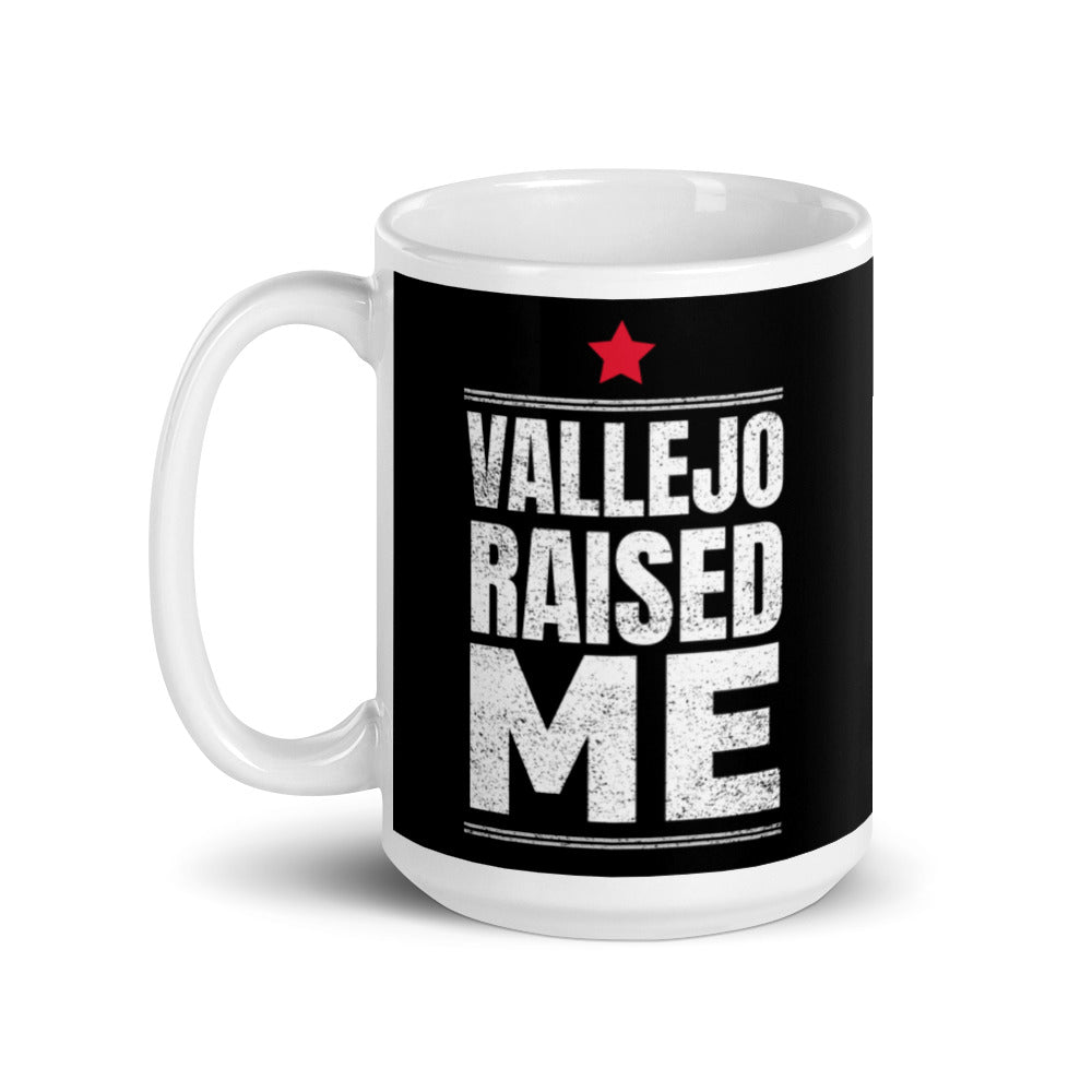 VALLEJO RAISED ME (BLOCK) glossy mug