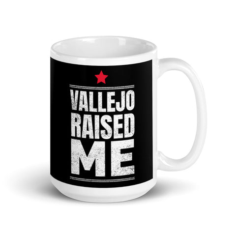 VALLEJO RAISED ME (BLOCK) glossy mug